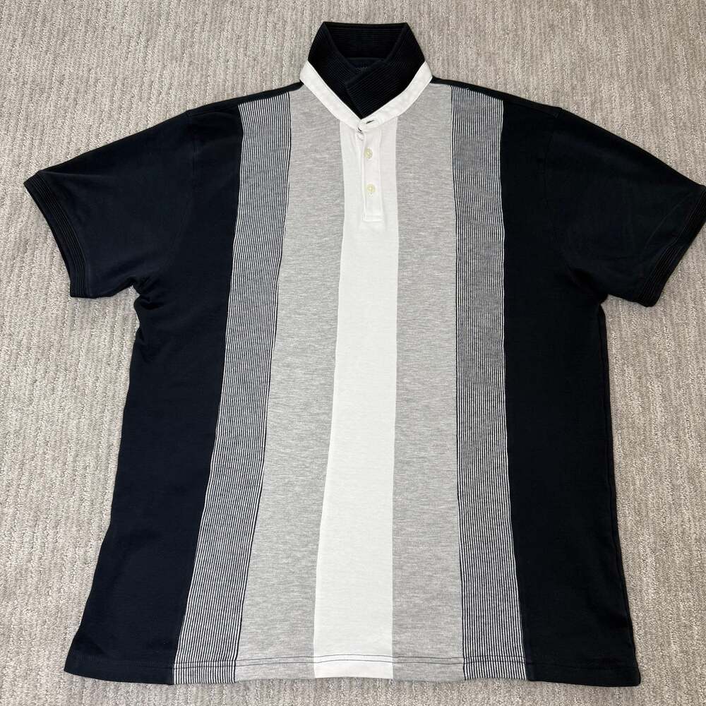 Men's TR Premium Black Slim Fit Polo Sweater